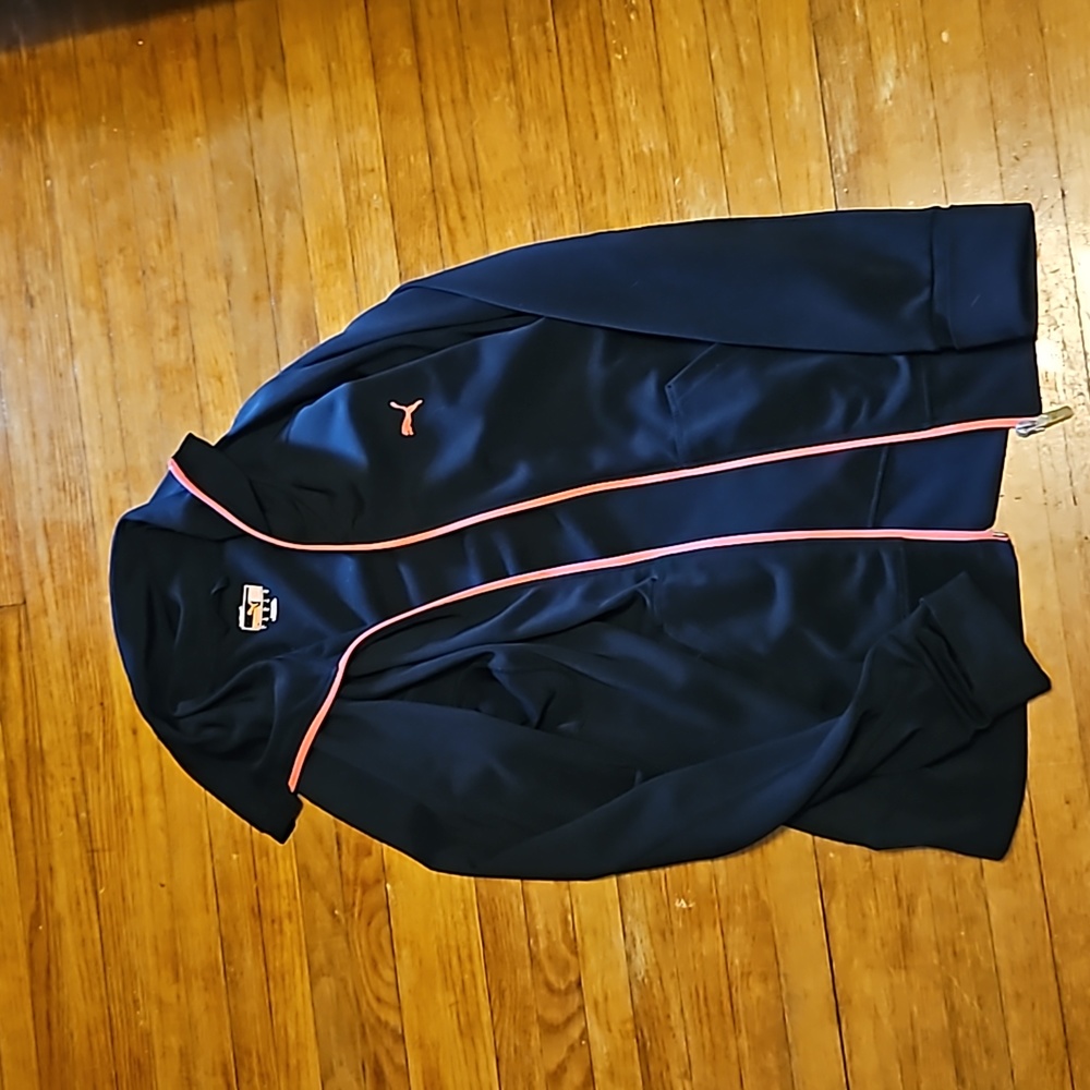 Black zip up sweatshirt
